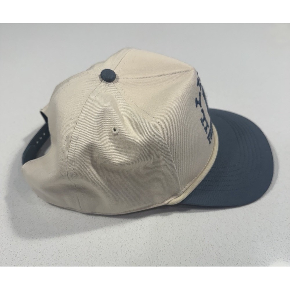 47 Brand Illinois Fighting Illini Cable Knit Hat White Blue Embroidered NCAA - Picture 4 of 6